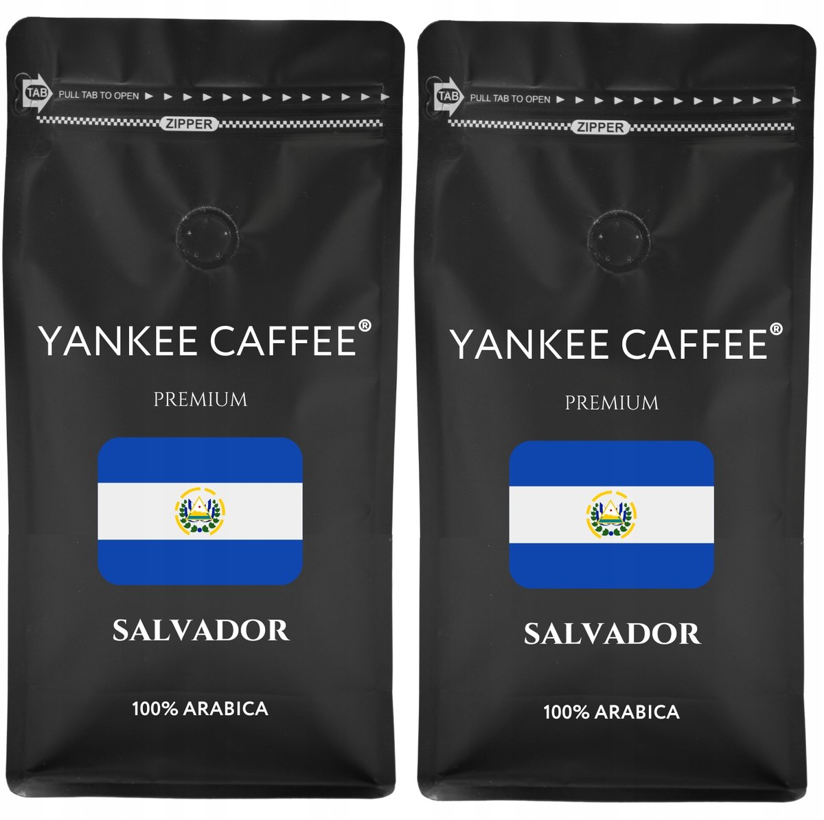Kawa ziarnista 2kg Arabica świeżo palona Salvador Do ekspresu (2x1kg)