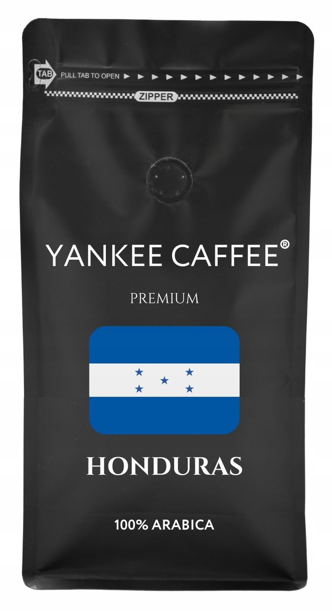 Kawa ziarnista 1kg Arabica świeżo palona Honduras Do ekspresu i przelewu