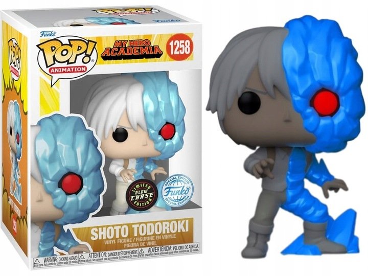 funko pop! animation: my hero academia - ice todoroki shoto chase