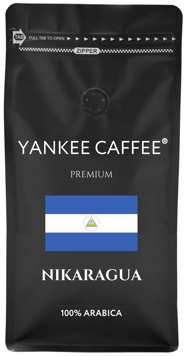 Kawa ziarnista 1kg Arabica świeżo palona Nikaragua do ekspresu i przelewu