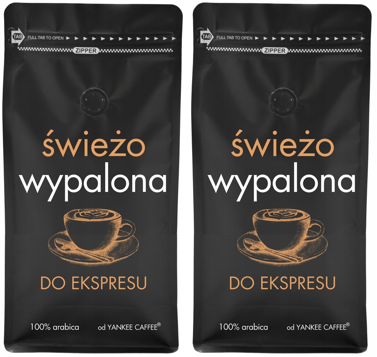 Kawa ziarnista 100% ARABICA ŚWIEŻO PALONA DO EKSPRESU (2x1kg)