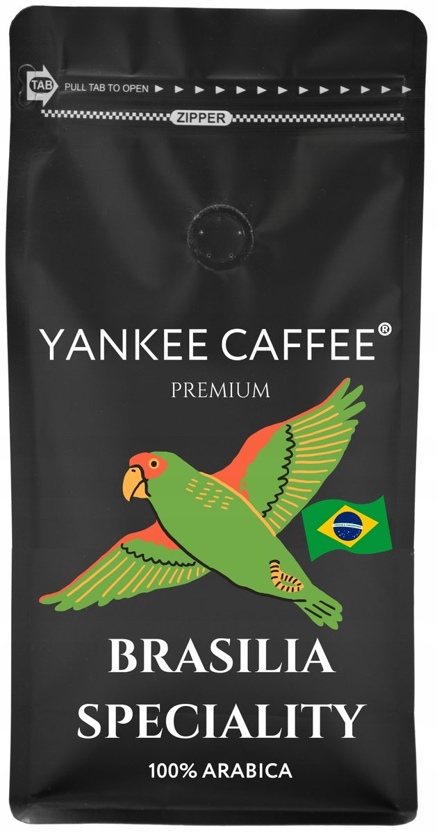 Kawa ziarnista 1kg ARABICA BRAZYLIA SPECIALITY Wypalana standardem SCA