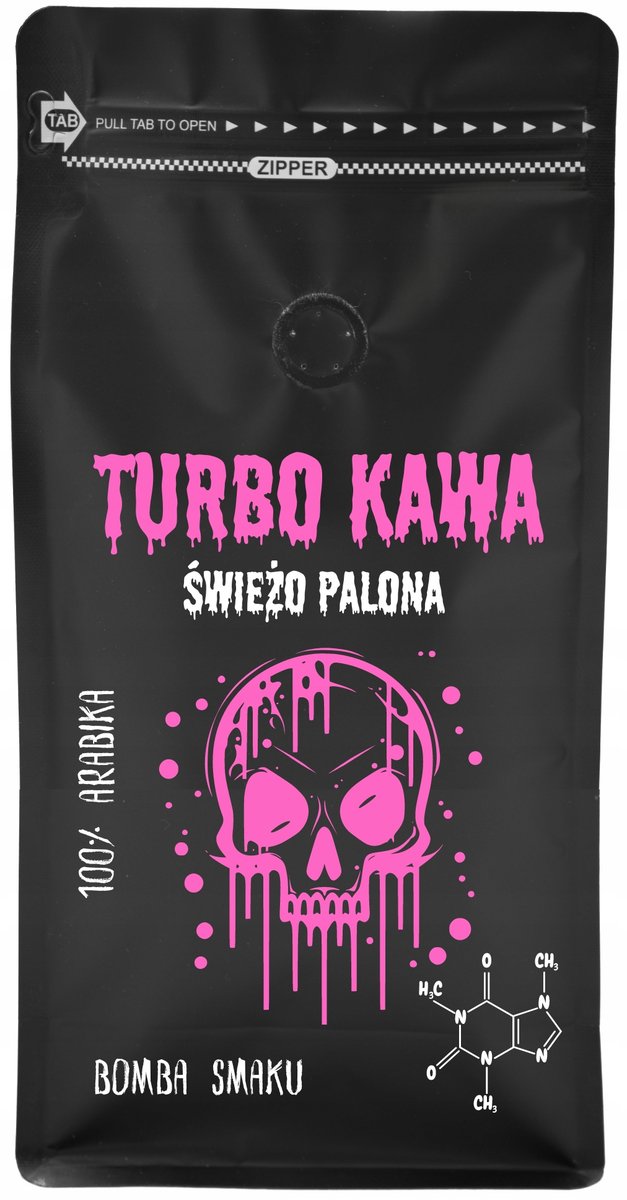 TURBO Kawa ziarnista Do ekspresu 1kg 100% Arabica SMAKU