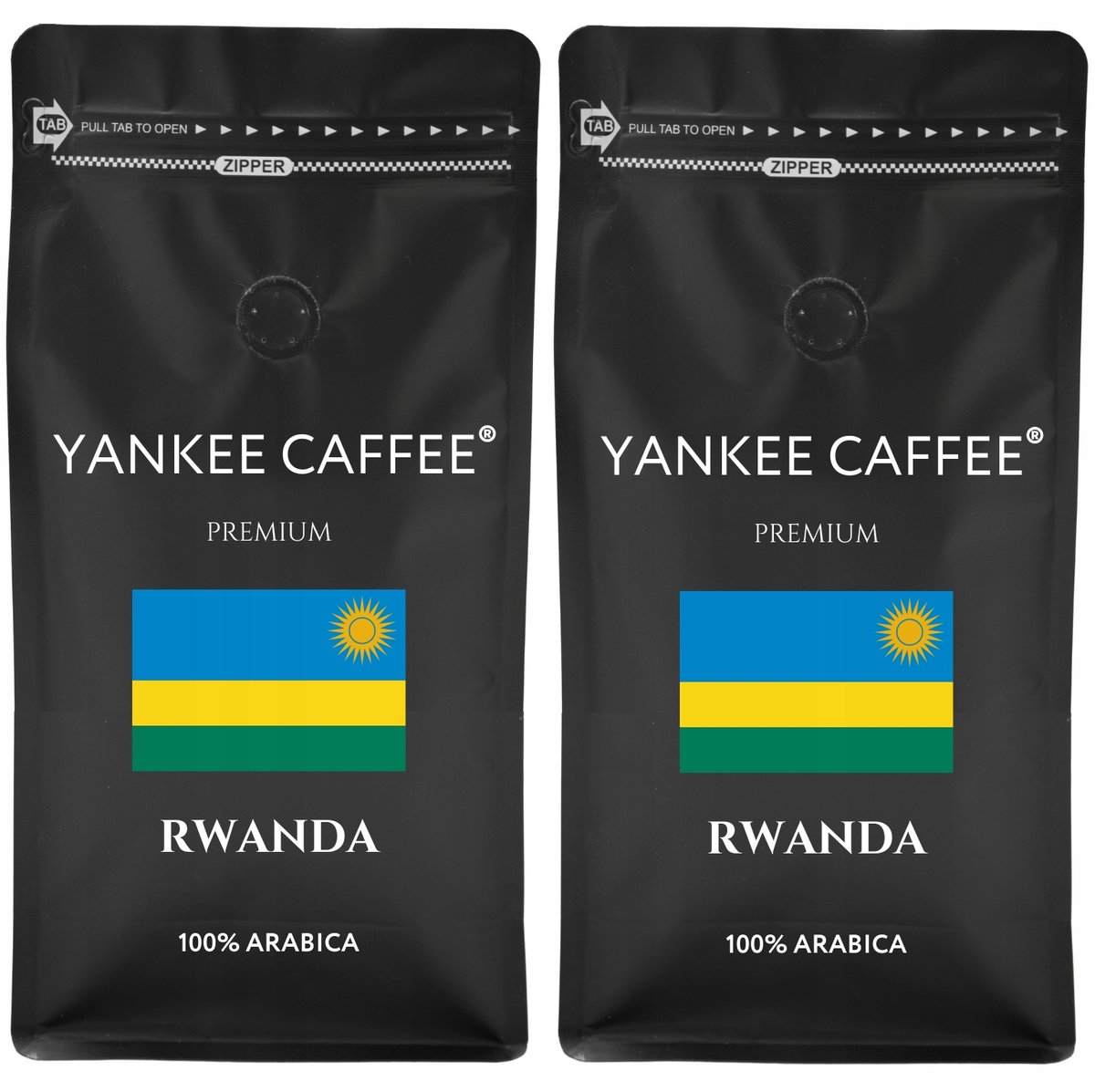 Kawa ziarnista 2kg Arabica świeżo palona Rwanda Do ekspresu i przelewu