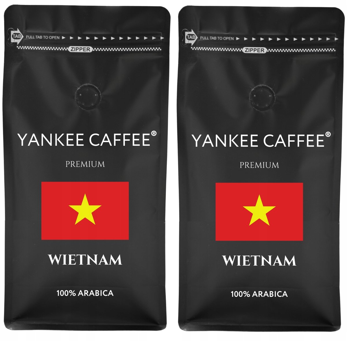 Kawa ziarnista 2kg Arabica świeżo palona Wietnam (2x1kg) Do ekspresu
