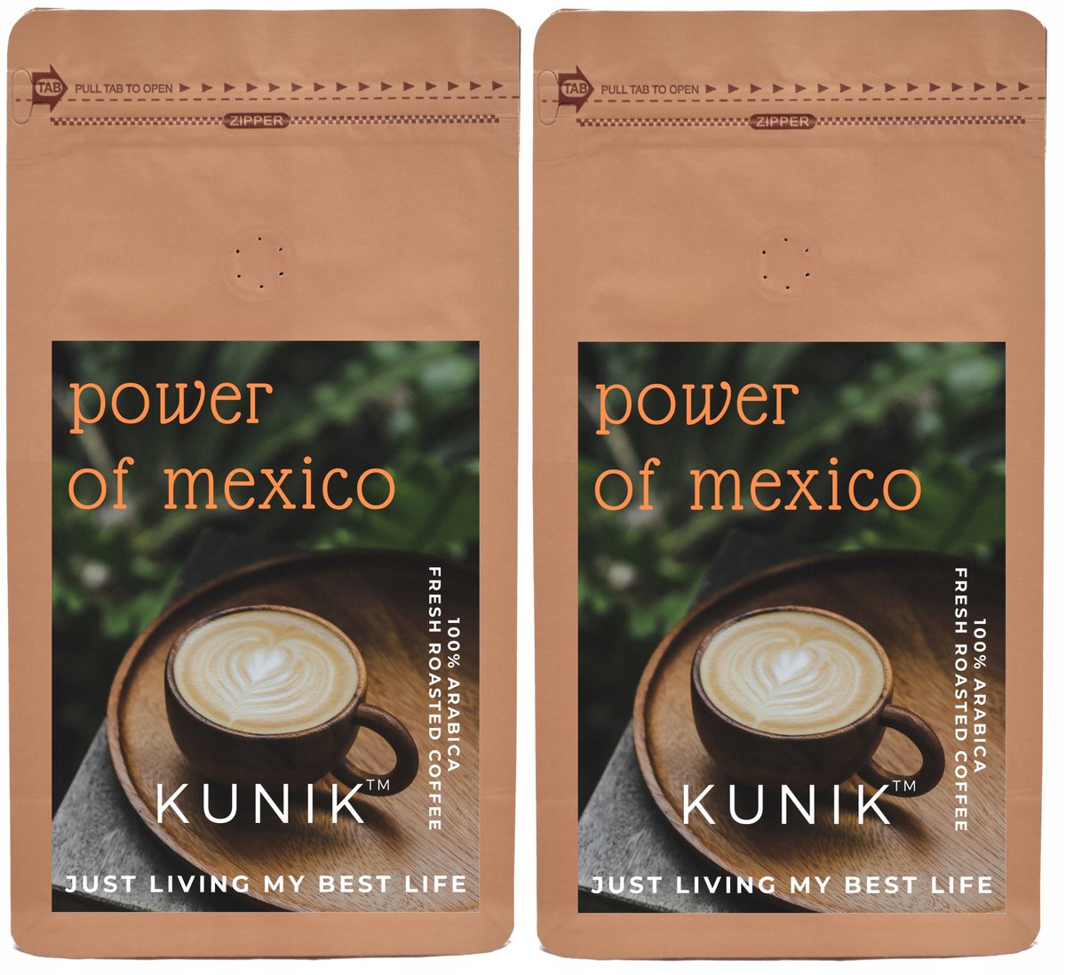 Kawa ziarnista 2kg ŚWIEŻO PALONA 100% ARABICA MEXICO (2x1kg) Do ekspresu