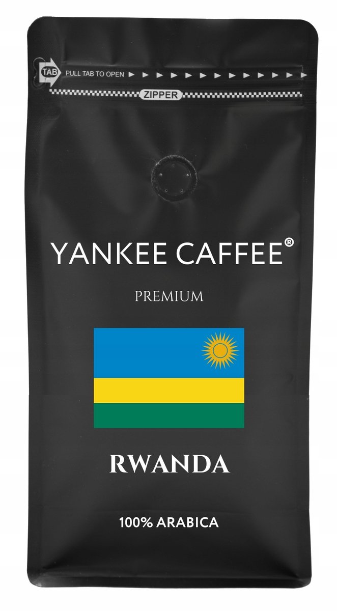 Kawa ziarnista 1kg Arabica świeżo palona Rwanda Do ekspresu i przelewu