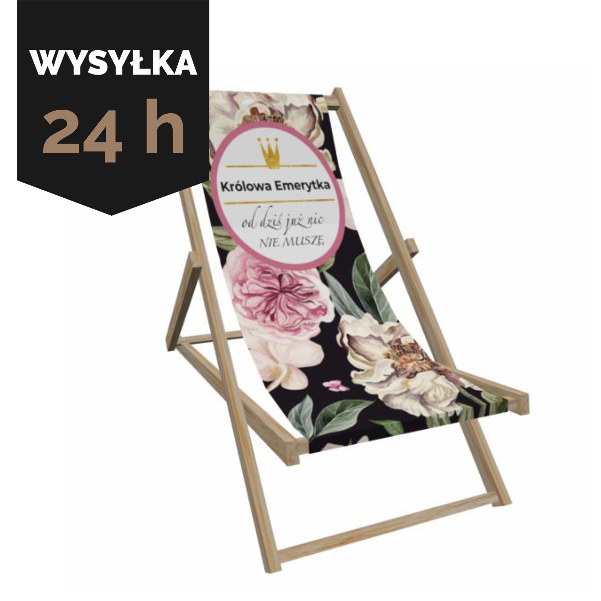 Leżak emerytki Od dziś już nic nie muszę | Ekspres!