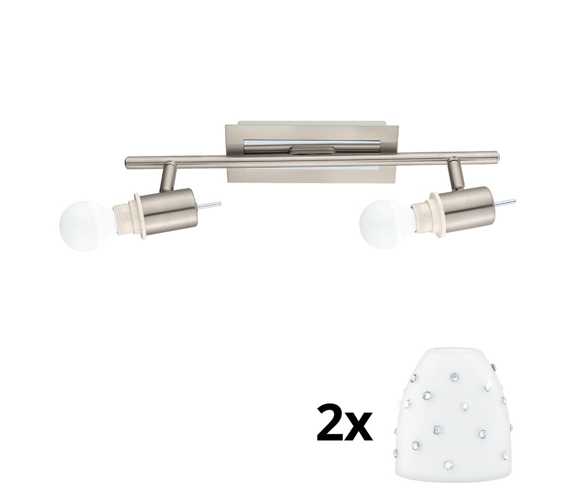 Eglo - LED Oświetlenie punktowe MY CHOICE 2xE14/4W/230V chrom/białe