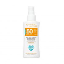 Alphanova Sun Spray z filtrem SPF 50, wersja podróżna 90 g