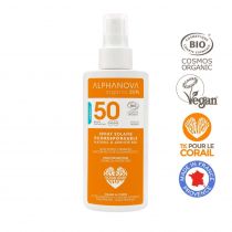 Alphanova Sun Spray przeciwsłoneczny, filtr SPF 50 125 g