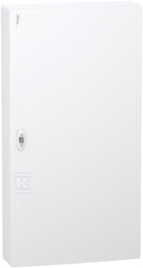 Obudowa PrismaSeT XS PSXS-6-24-NT-B, natynkowa, drzwi białe, 6 rzędów, 24 moduły w rzędzie, IP40, IK09