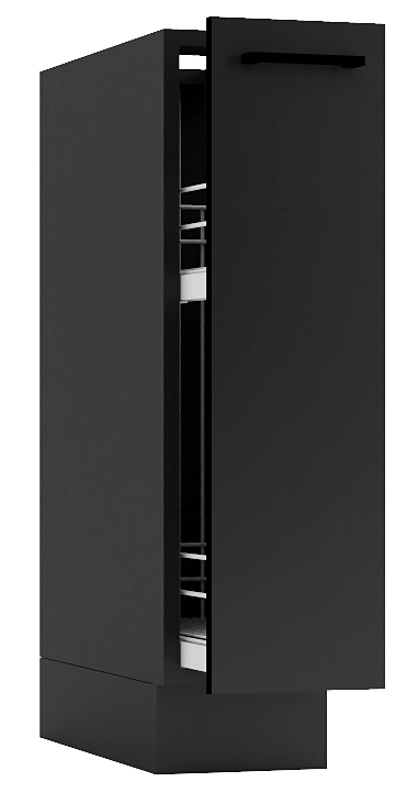 Szafka z koszem cargo 20 cm grafit M2-L33