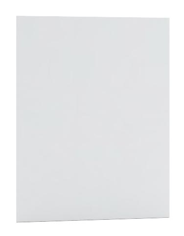 Szary front zmywarki z panelem odkrytym 45 cm L6-Z81