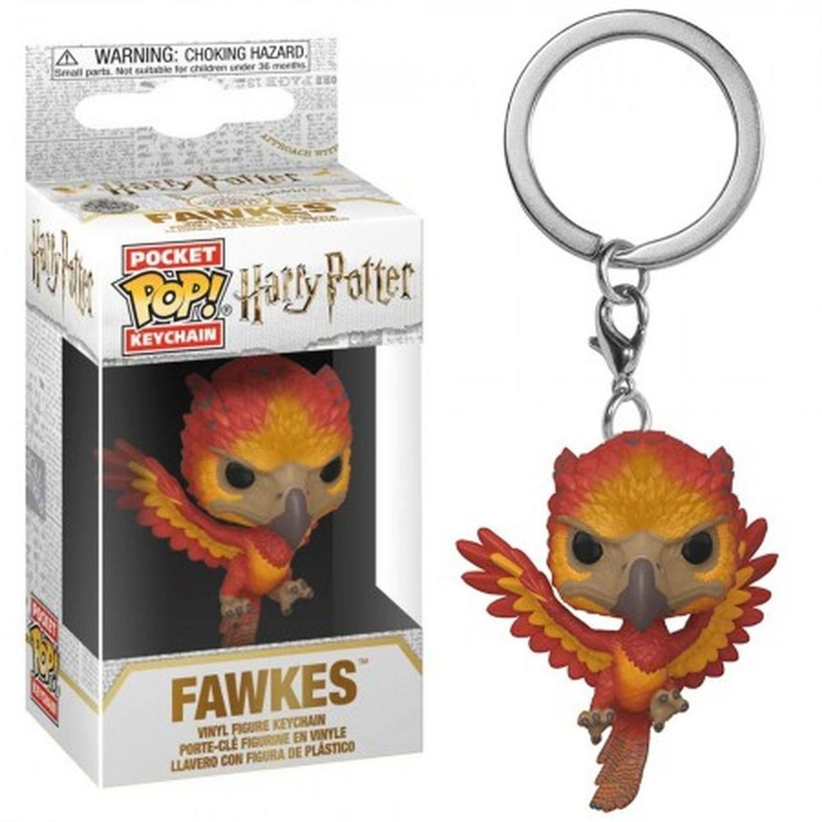 Funko Pocket POP! Keychain, breloczek, Harry Potter, Fawkes