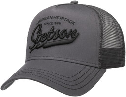 Czapka Trucker Since 1865 by Stetson, szary, One Size Small