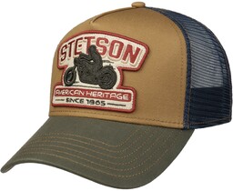 Czapka Trucker Biker by Stetson, niebieski, One Size Small