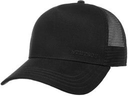 Czapka Classic Cotton Trucker by Stetson, czarny, One Size Small