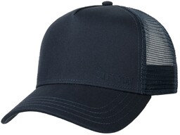 Czapka Classic Cotton Trucker by Stetson, ciemnoniebieski, One Size Small