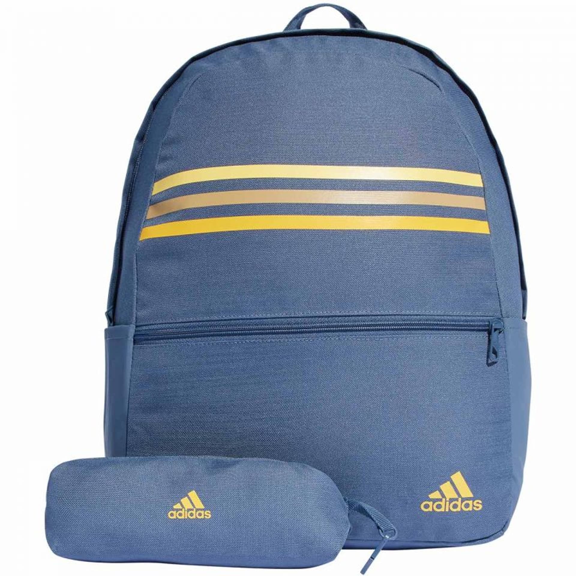 Plecak adidas Classic Horizontal 3-Stripes (kolor Niebieski)