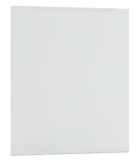 Szary front zmywarki z panelem ukrytym 60 cm R3-L96