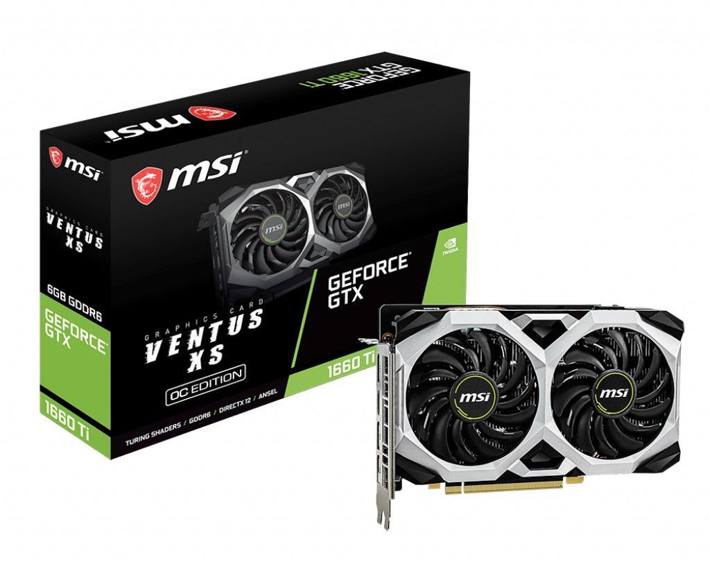 MSI GeForce GTX 1660 Ti VENTUS XS OC 6GB