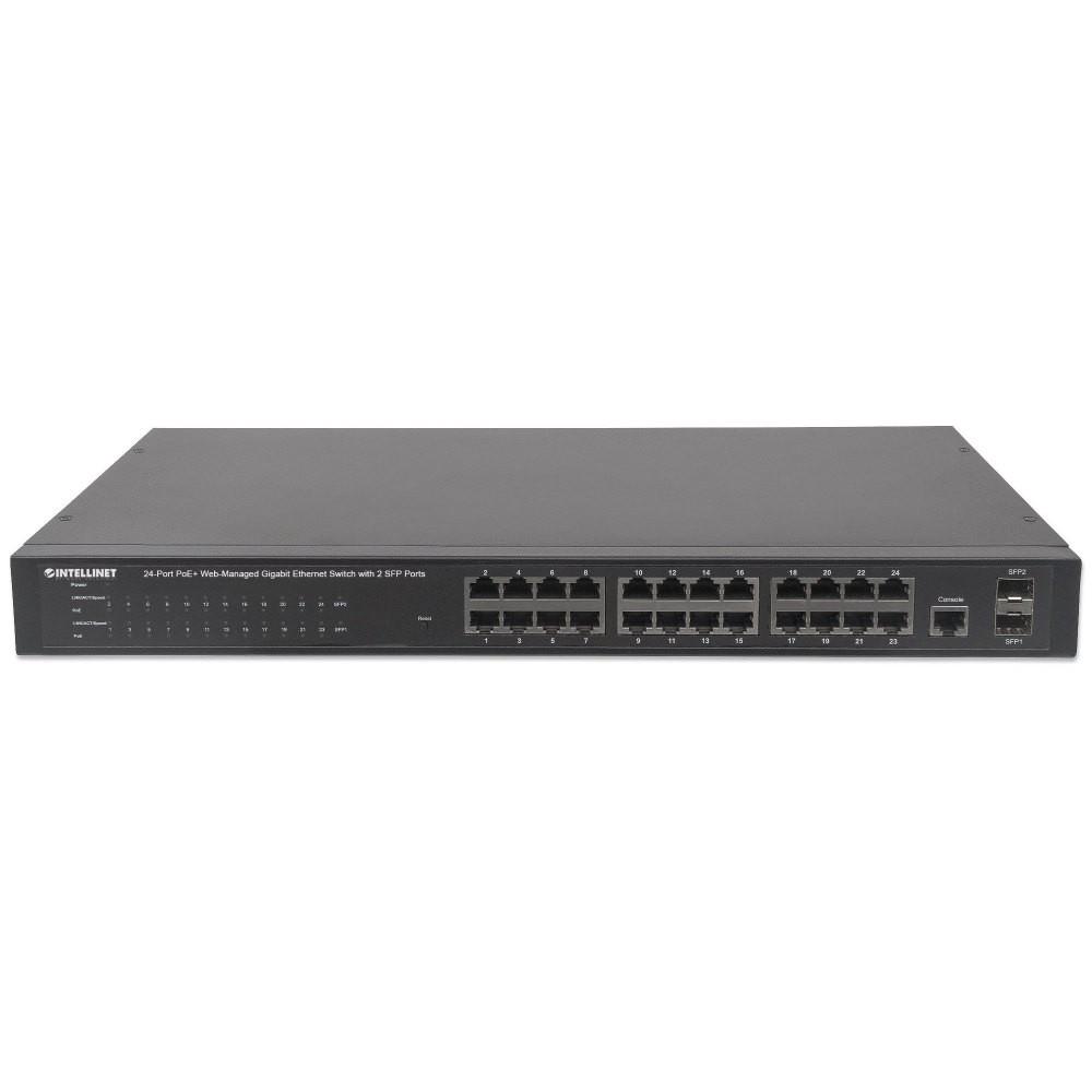 Switch zarządzalny Intellinet 24x 10/100/1000 Mbps + 2x SFP NUITLSZ24560559