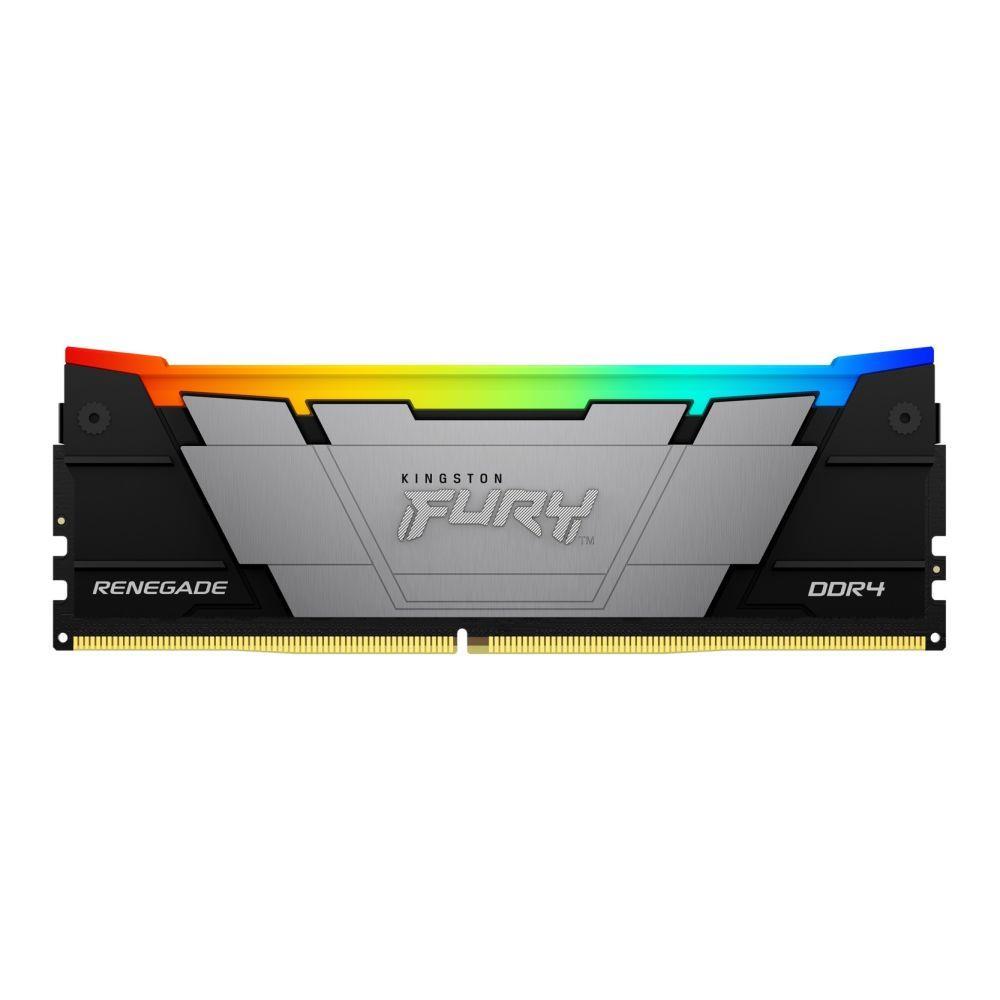 Pamięć DDR4 Kingston Fury Renegade RGB 16GB (1x16GB) 3200MHz CL16 1,35V 1Gx8 czarna PAKID4580180