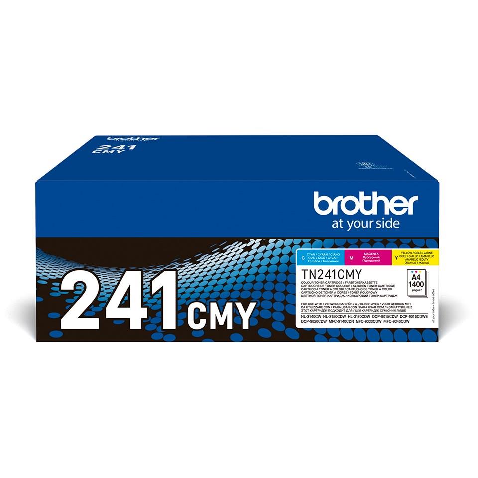 TN-241CMY TONER MULTIPACK 1400P/70CDW/MFC9140CDN/9330CDW/40CDW TN241CMY