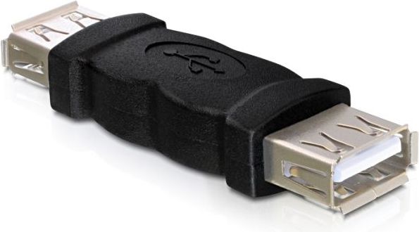 Delock Adapter USB AM(F)-> AM(F) BECZKA 65012