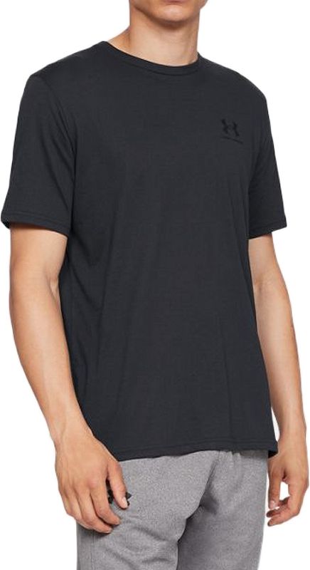 Under Armour Koszulka męska Sportstyle Left Chest SS Black r. XL 1326799001