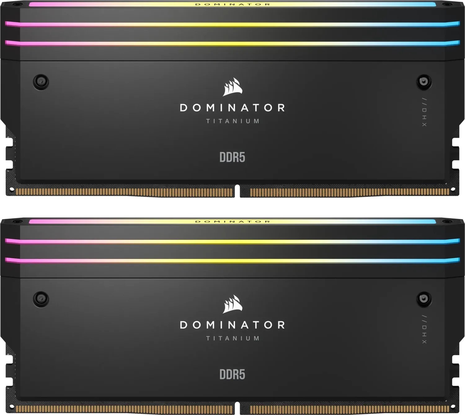 Pamięć Corsair Dominator Titanium RGB, DDR5, 96 GB, 6600MHz, CL32 CMP96GX5M2B6600C32