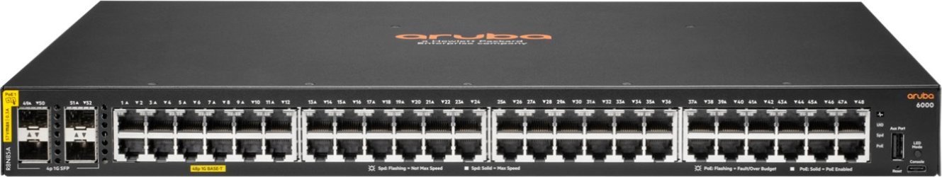 Switch HP Aruba CX 6000 48G R8N85A