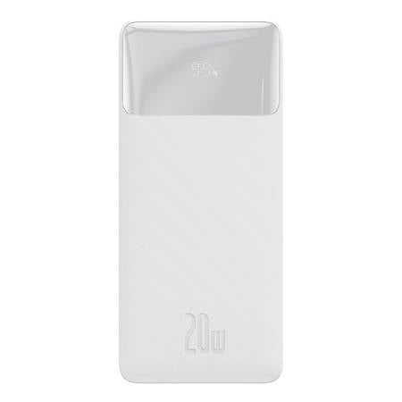 Powerbank Baseus Bipow Digital Display 20W 20000mAh Biały