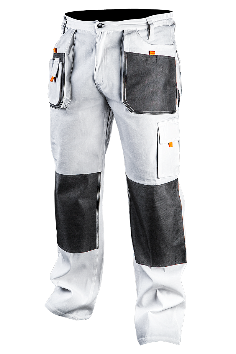 Neo Spodnie robocze białe rozmiar L/52 (81-120-L)