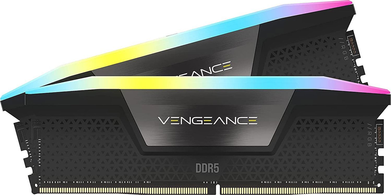 Pamięć Corsair Vengeance RGB, DDR5, 64 GB, 5600MHz, CL40 CMH64GX5M2B5600C40