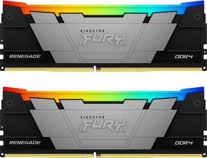 Pamięć Kingston Fury Renegade RGB, DDR4, 32 GB, 3200MHz, CL16 KF432C16RB12AK2/32