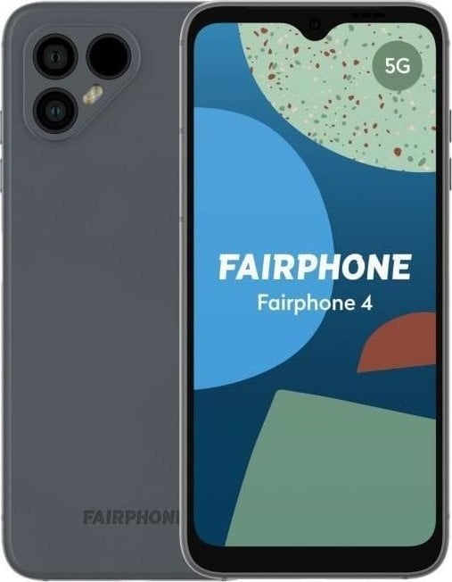 Fairphone 4 5G 6/128GB Grafitowy