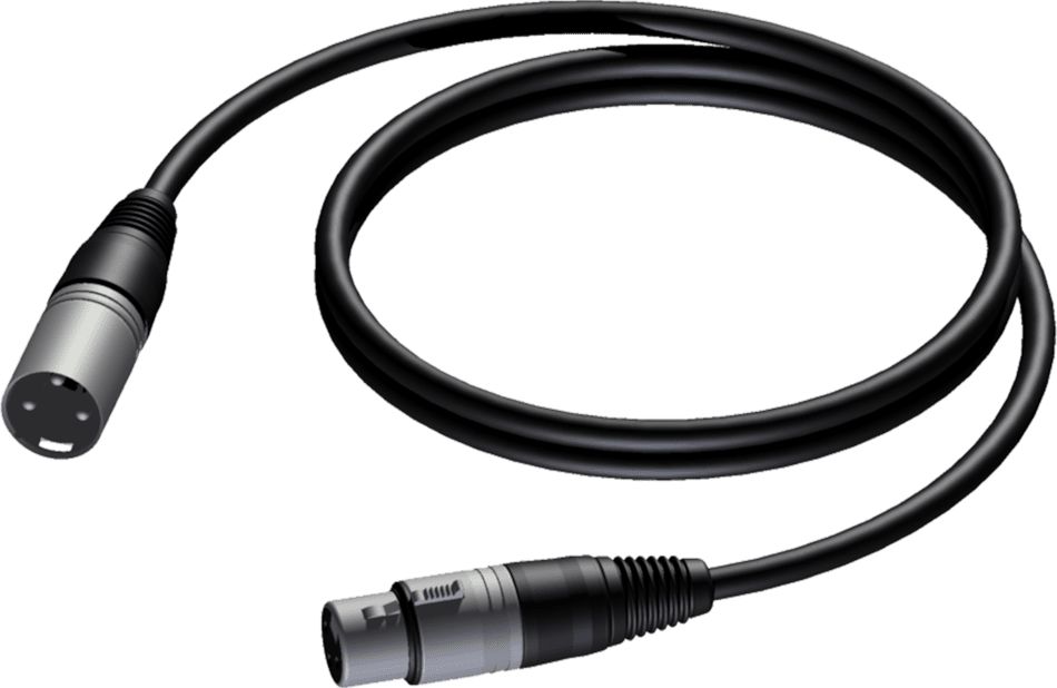 Kabel Procab XLR - XLR 15m czarny CAB901/15 CAB901/15