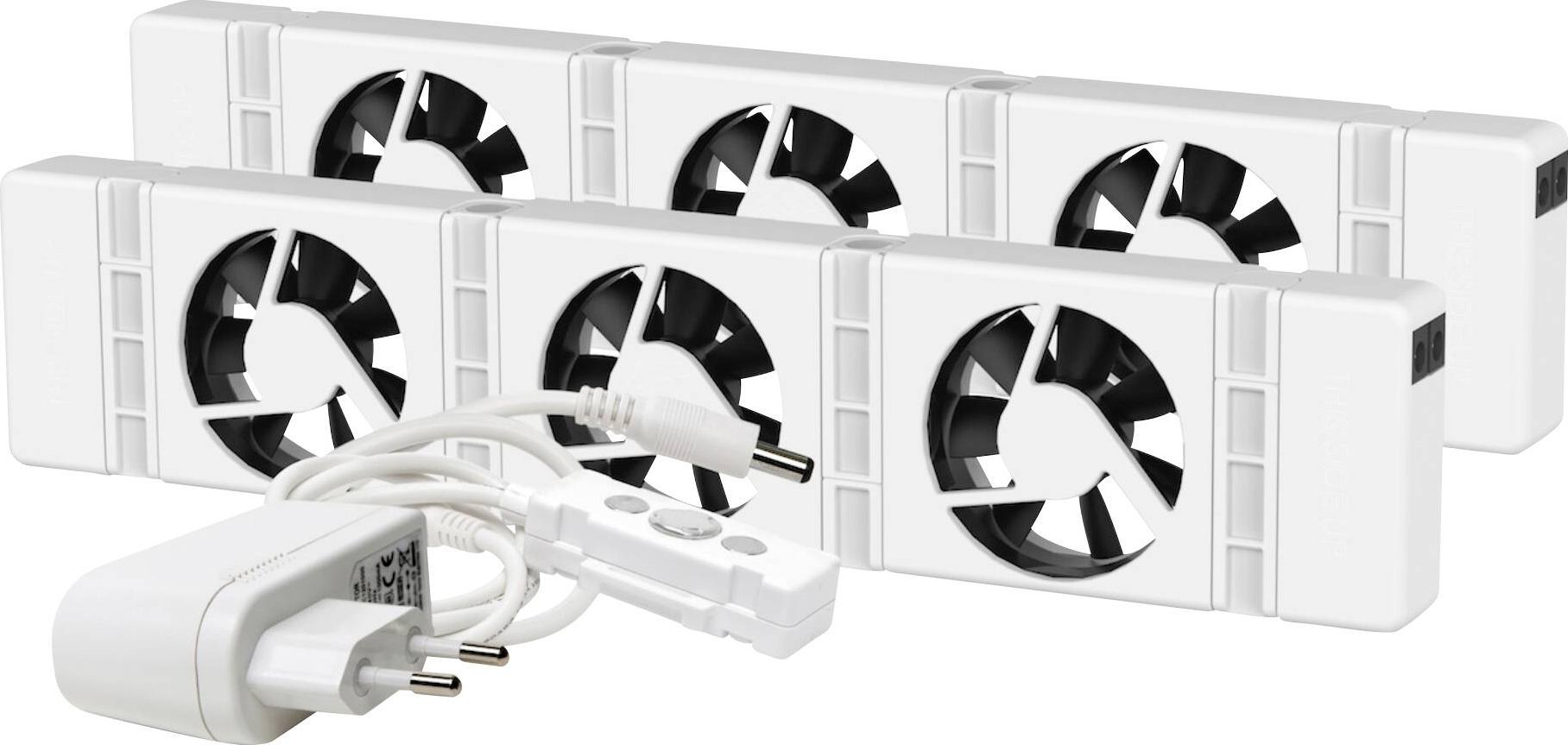 SpeedComfort Wentylator grzejnikowy Speed Comfort 3.0 Duo-Set 50-120 cm
