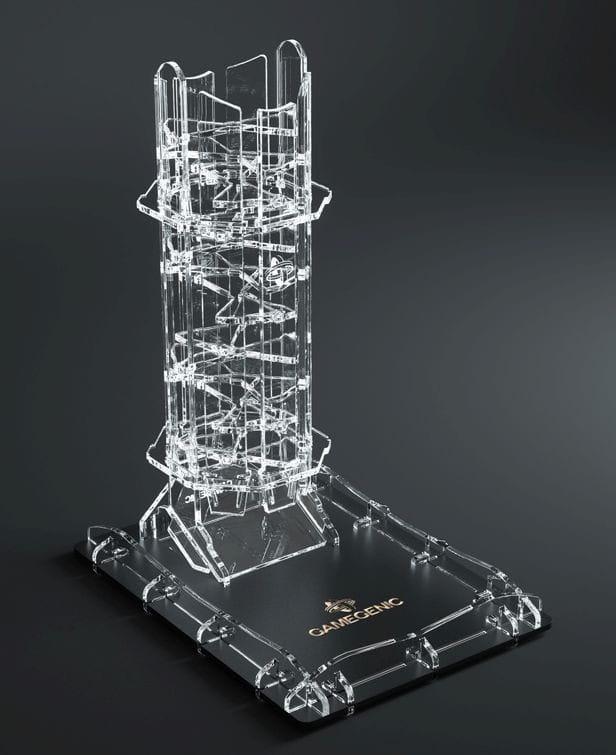 Gamegenic Gamegenic: Crystal Twister Premium Dice Tower
