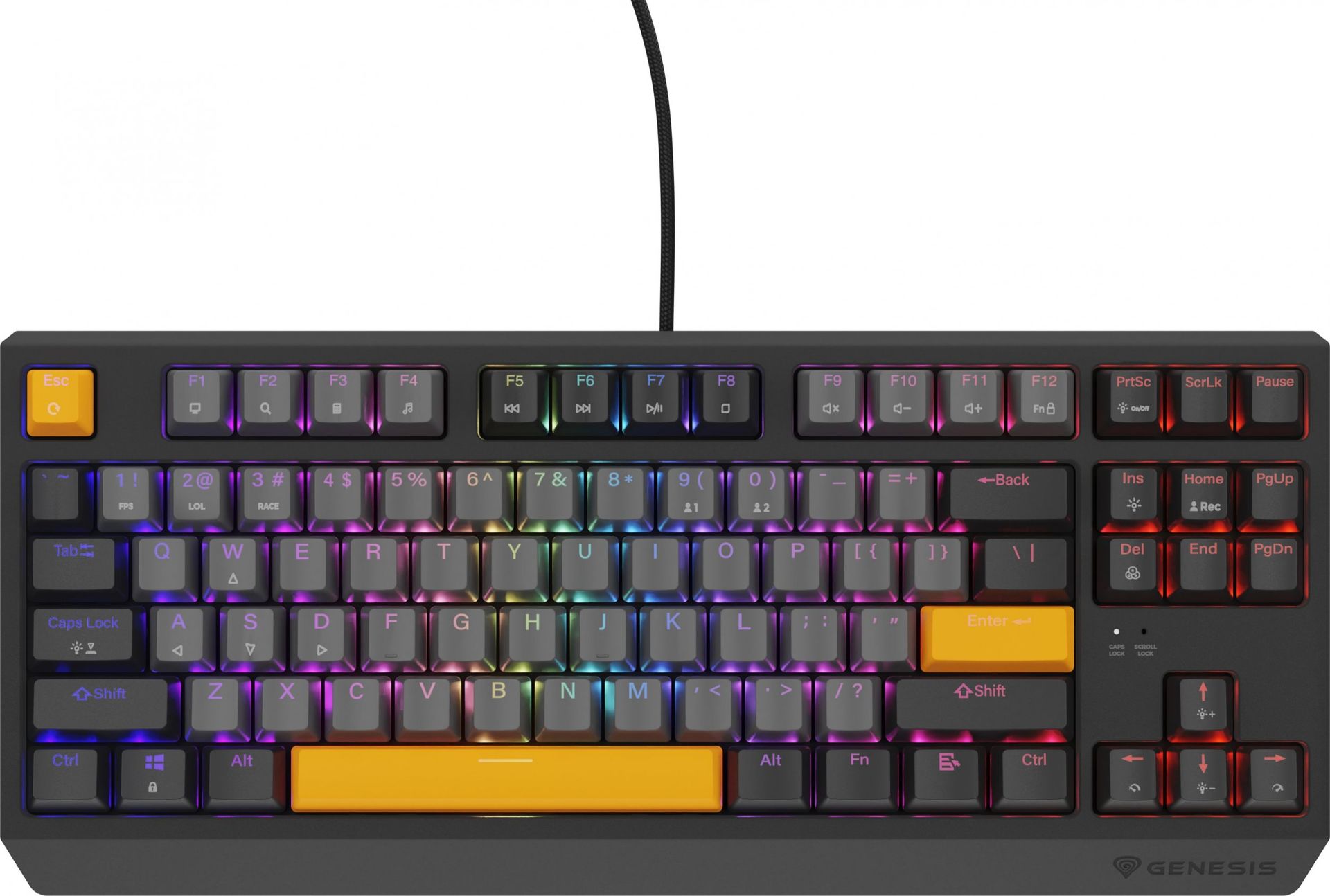 Genesis Thor 230 TKL Outemu Red NKG-2082