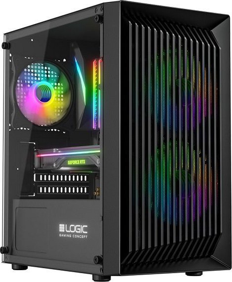 Vist RGB Logic Atos, Ryzen 5 4600G, 16 GB, Radeon Vega 7, 1 TB M.2 PCIe Windows 11 Pro