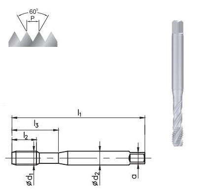 Fanar Gwintownik maszynowy M3 C2-511101-0030
