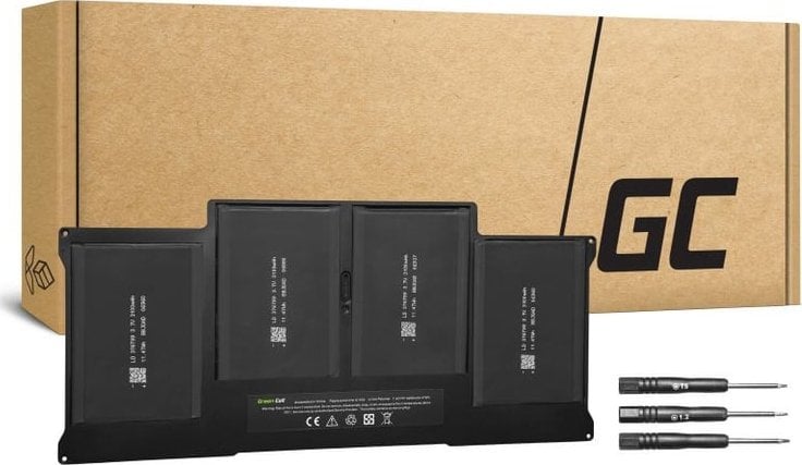 Bateria Green Cell Green Cell A1496 A1405 A1377 do Apple MacBook Air 13 A1466 A1369 2010, 2011, 2012, 2013, 2014, 2015, 2017