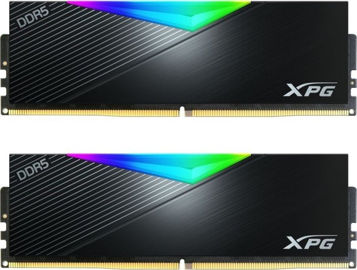 Pamięć ADATA XPG Lancer RGB, DDR5, 32 GB, 6000MHz, CL30 AX5U6000C3016G-DCLARBK