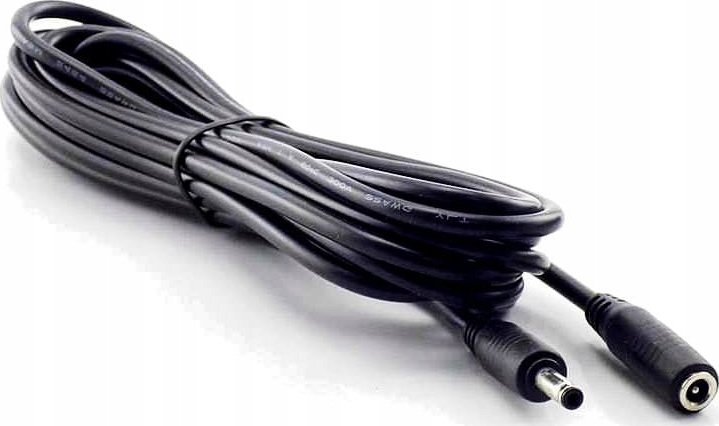 Expert PRO Kabel przedłużacz DC 2,1/5,5 do monitor kamera 3m