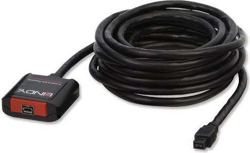 Lindy Firewire 9-pin - Firewire 9-pin, 5m, Czarny