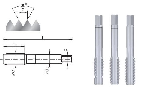 Fanar Gwintownik ręczny M10 3szt. A2-235801-0100