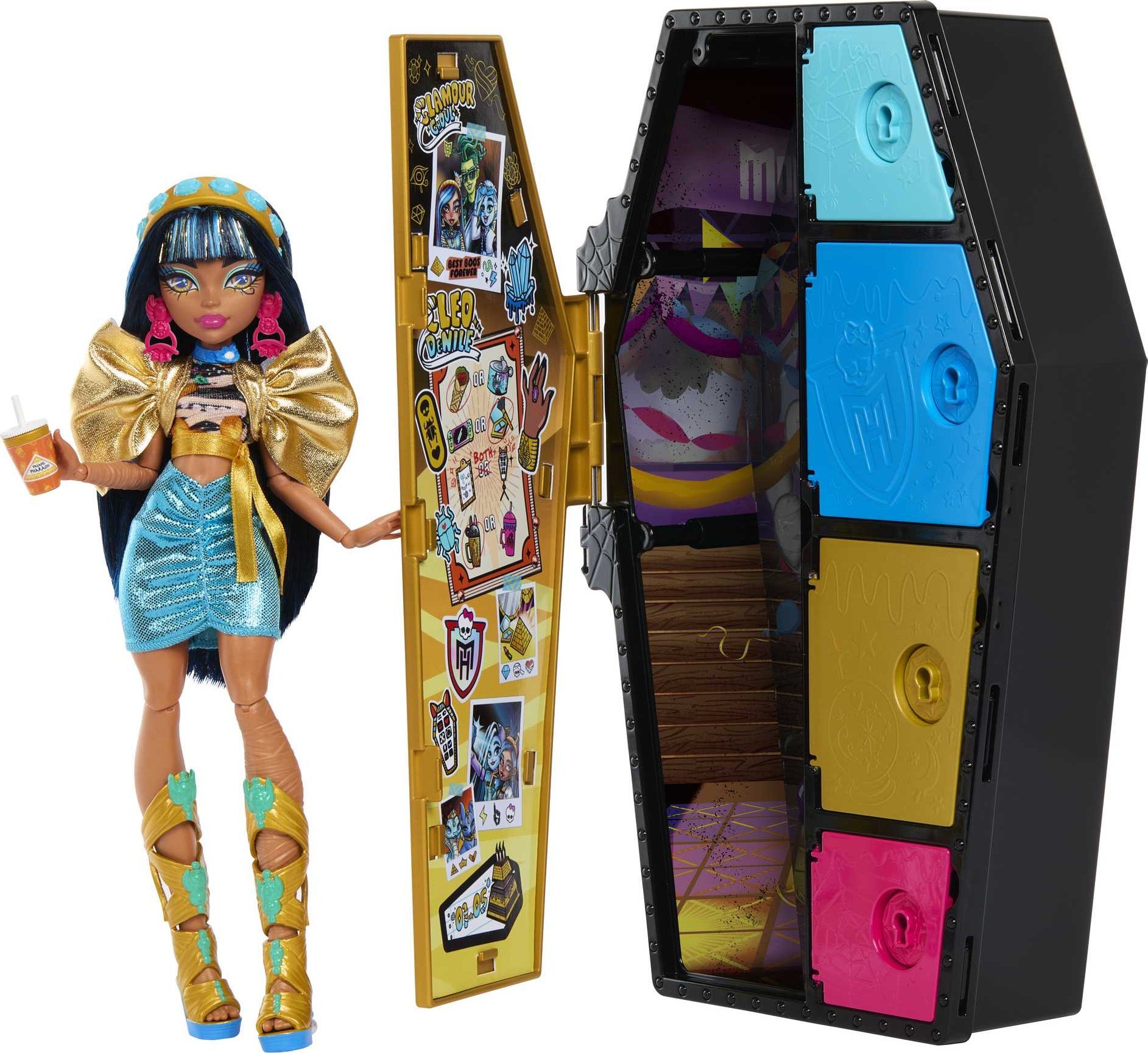 Mattel Monster High - Lalka - Cleo de Nile Skultimate HKY63